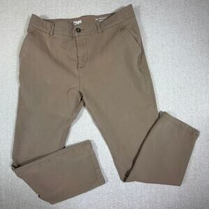 Mugsy Mens 36x30 Tan Belmont Pants Stretch Casual Chino Performance Comfort